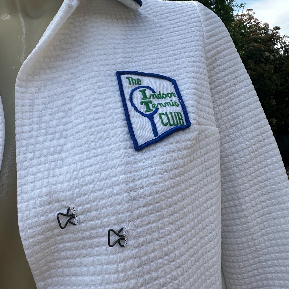 Vintage 70’s Tennis Club Jacket- Small 🎾 - Picture 2 of 7